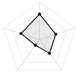 五维质量雷达图