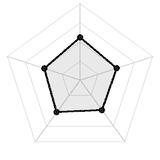 五维质量雷达图
