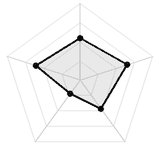 五维质量雷达图