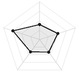 五维质量雷达图