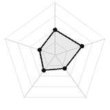 五维质量雷达图
