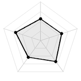 五维质量雷达图