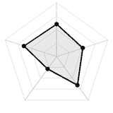 五维质量雷达图