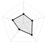 五维质量雷达图