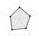五维质量雷达图