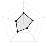 五维质量雷达图