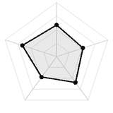 五维质量雷达图