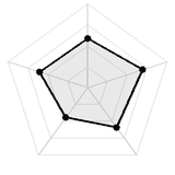 五维质量雷达图