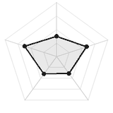 五维质量雷达图