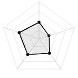 五维质量雷达图