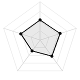 五维质量雷达图