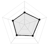 五维质量雷达图