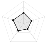 五维质量雷达图