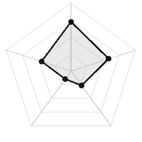 五维质量雷达图