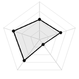 五维质量雷达图