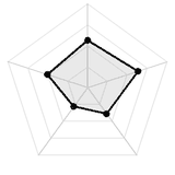 五维质量雷达图