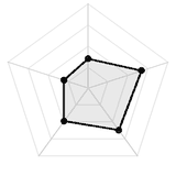 五维质量雷达图