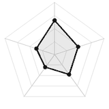 五维质量雷达图