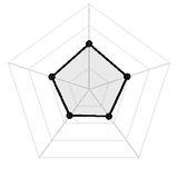 五维质量雷达图