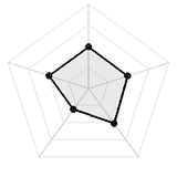 五维质量雷达图