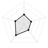 五维质量雷达图