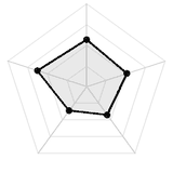 五维质量雷达图