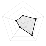 五维质量雷达图