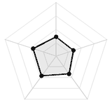 五维质量雷达图