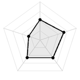 五维质量雷达图