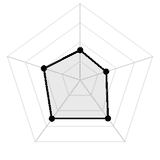 五维质量雷达图