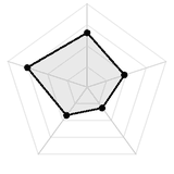 五维质量雷达图