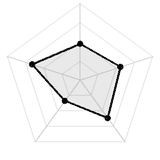 五维质量雷达图