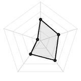 五维质量雷达图