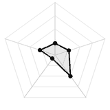 五维质量雷达图