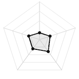 五维质量雷达图