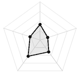 五维质量雷达图