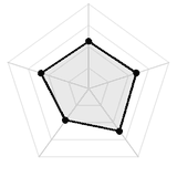 五维质量雷达图