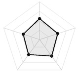 五维质量雷达图