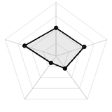 五维质量雷达图