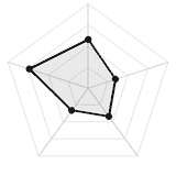五维质量雷达图