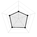 五维质量雷达图