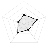 五维质量雷达图