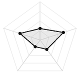 五维质量雷达图