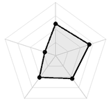 五维质量雷达图