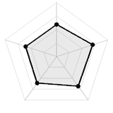 五维质量雷达图