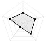 五维质量雷达图